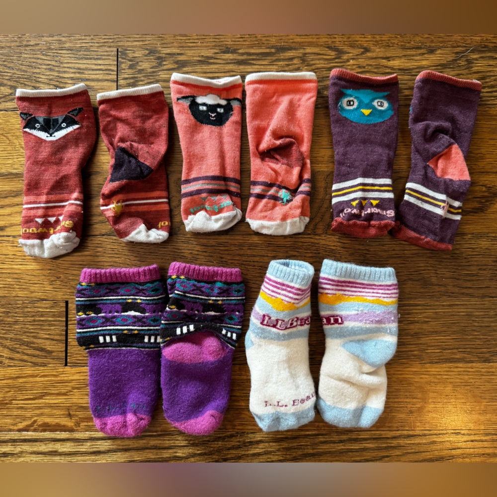 Toddler wool socks BUNDLE